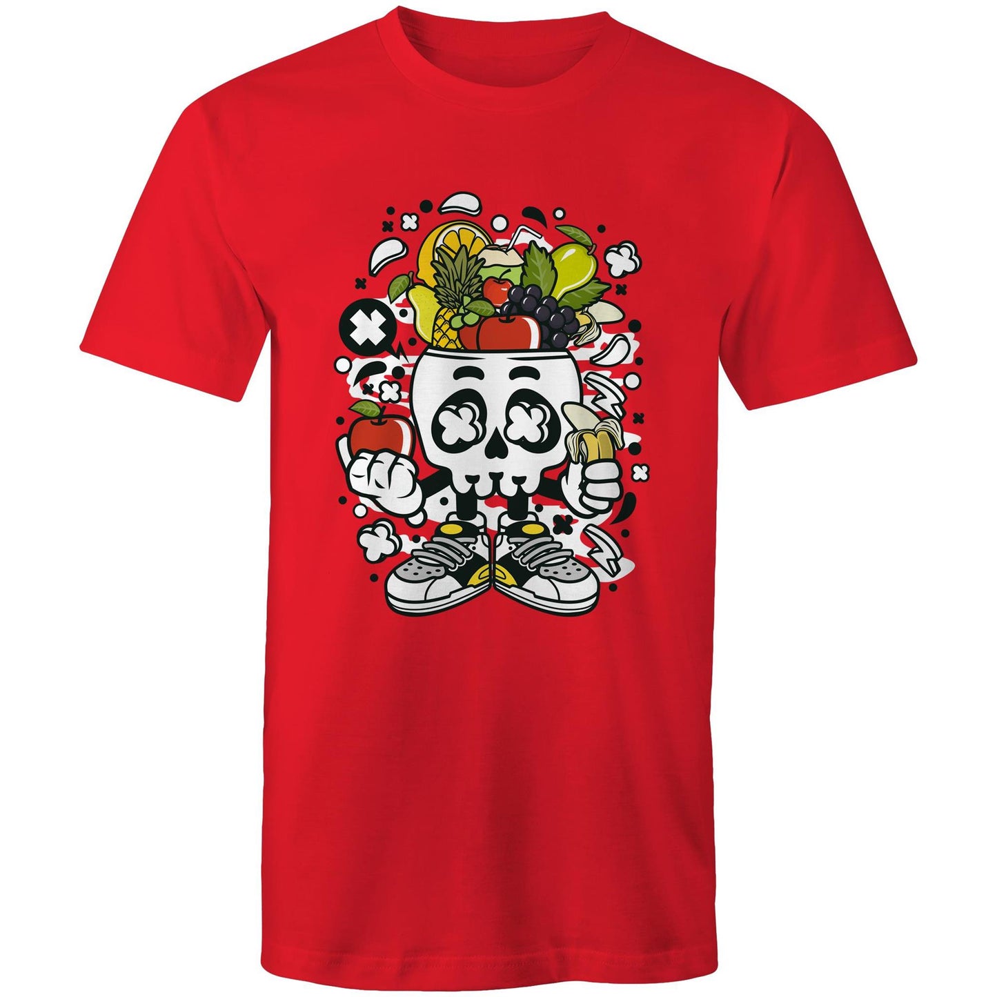 Fruit Skull - Mens T-Shirt