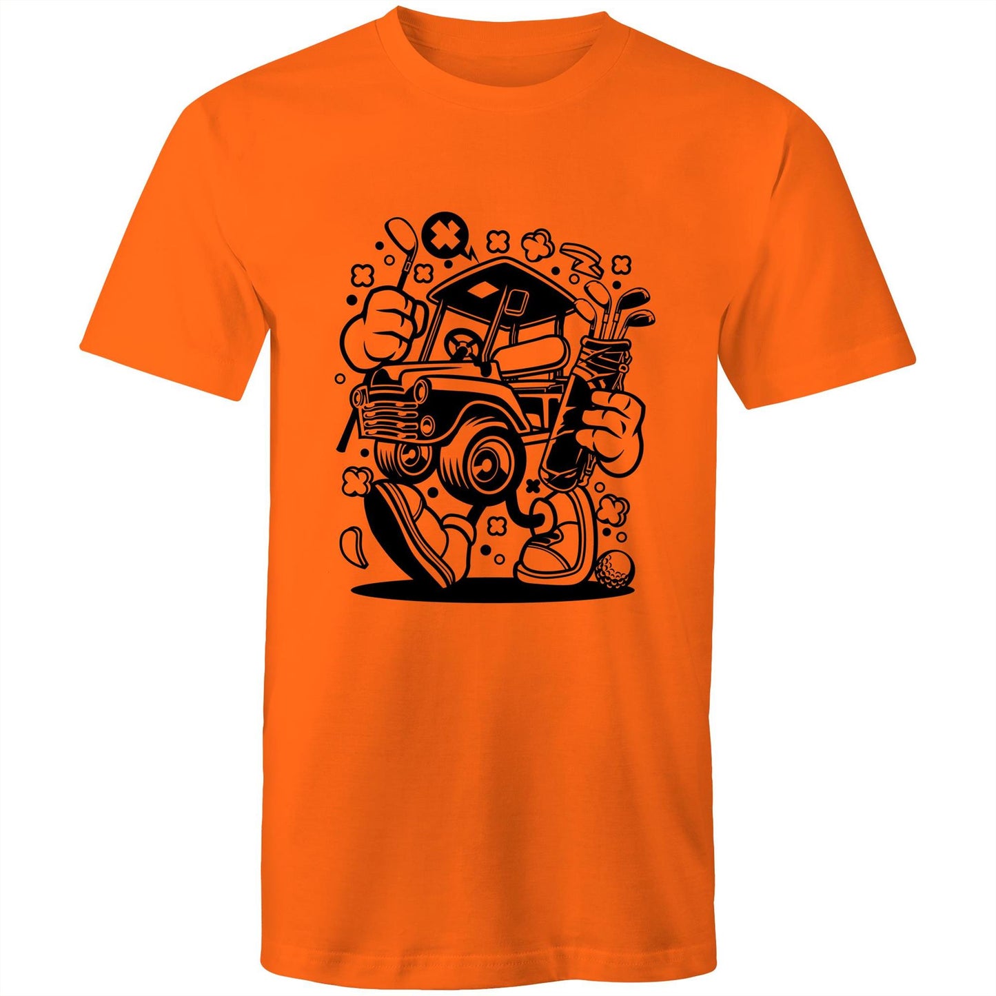 Walking Golf Buggy - Mens T-Shirt
