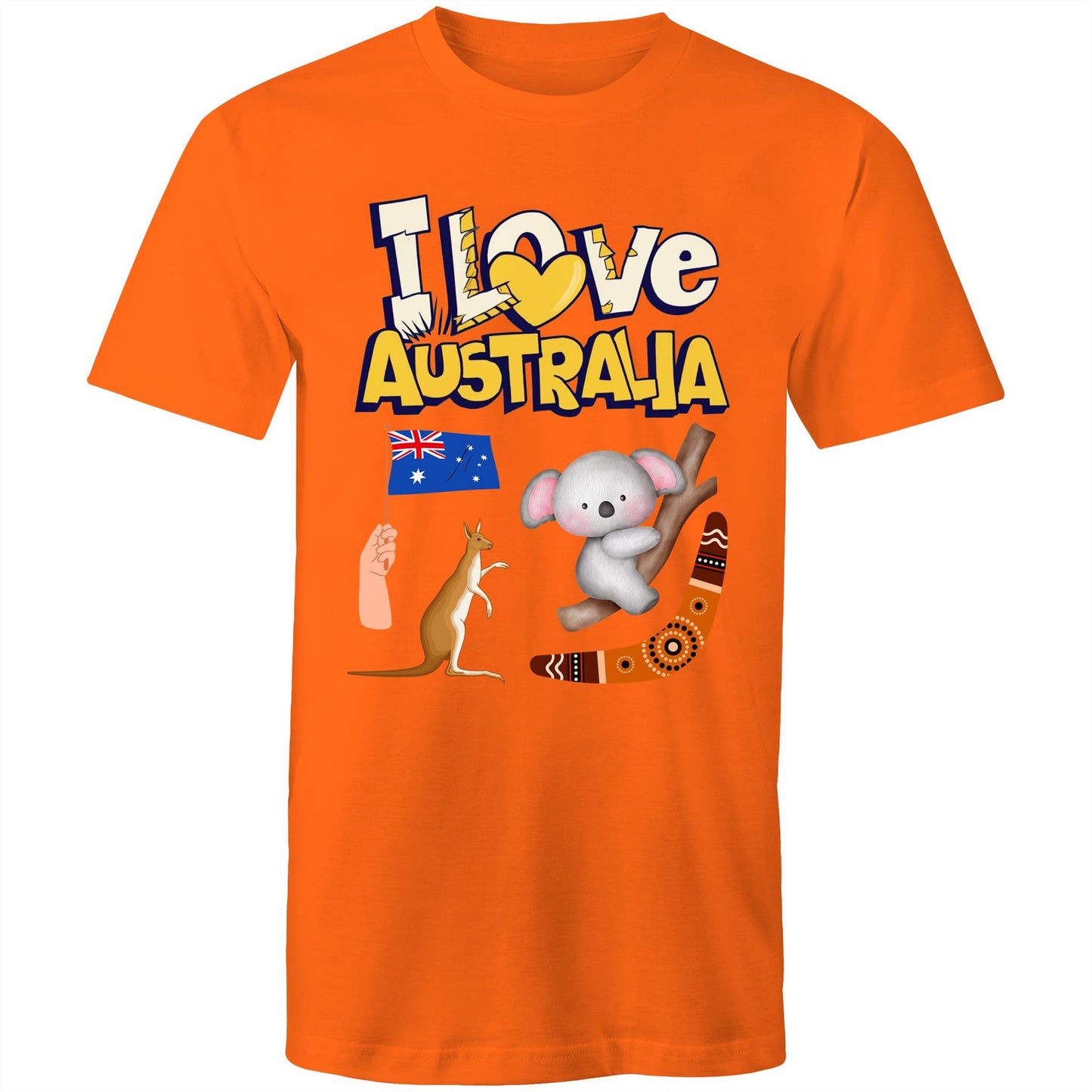 I Love Australia- Unisex T-Shirt
