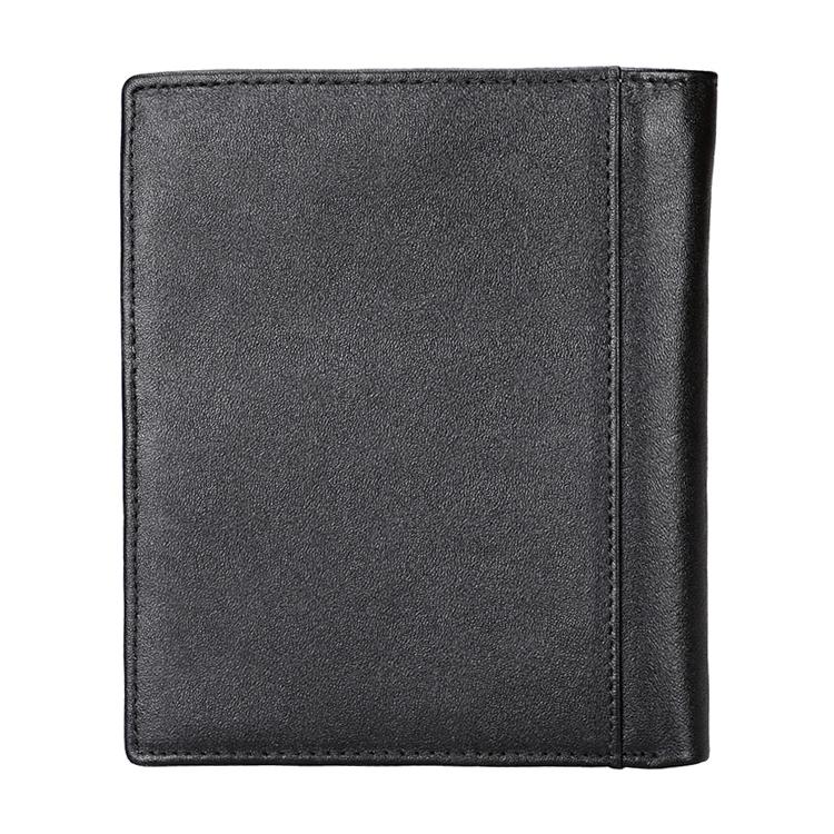 Leather Rfid Passport Wallet - Multi-function - Yellowish-Brown