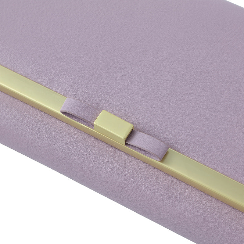 Green Elegant Women's Long Wallet - Clutch Purse with Zip Coin Pocket & Card Slots