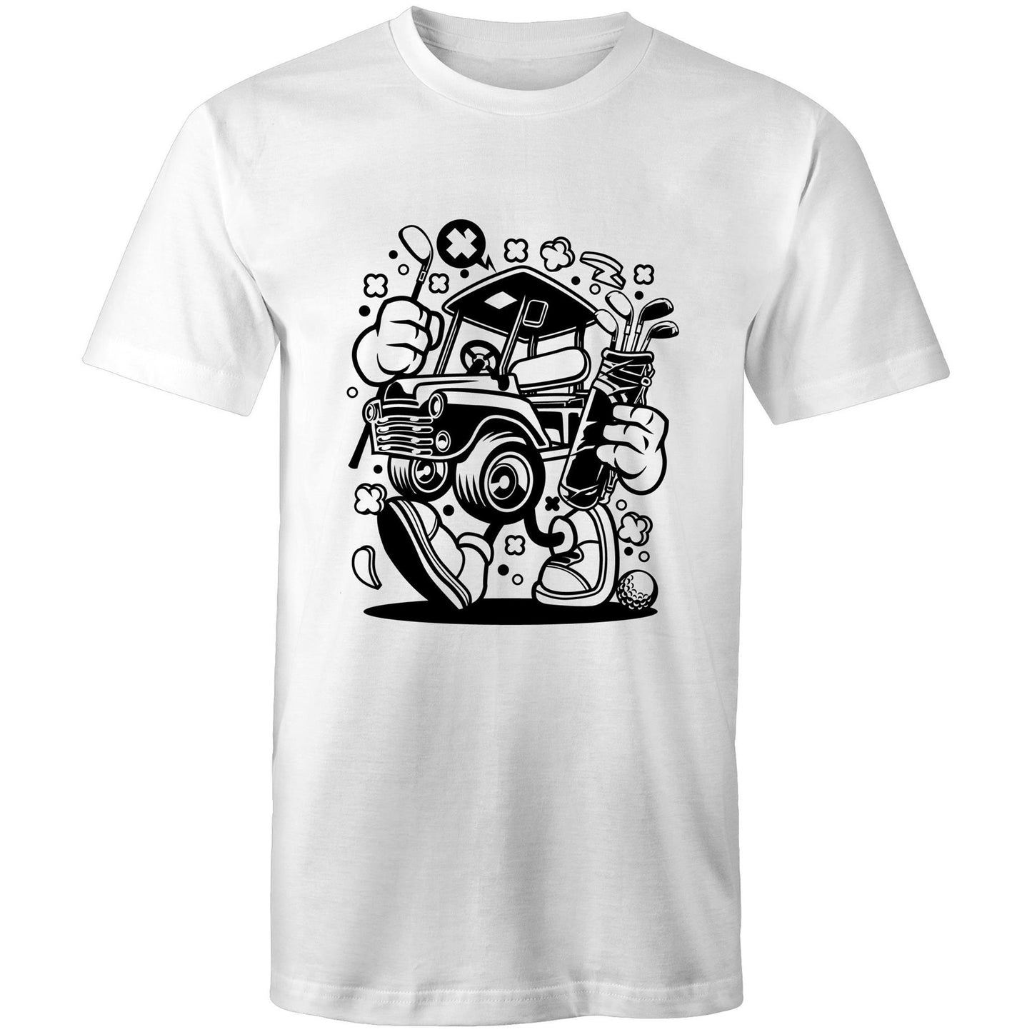 Walking Golf Buggy T Shirt