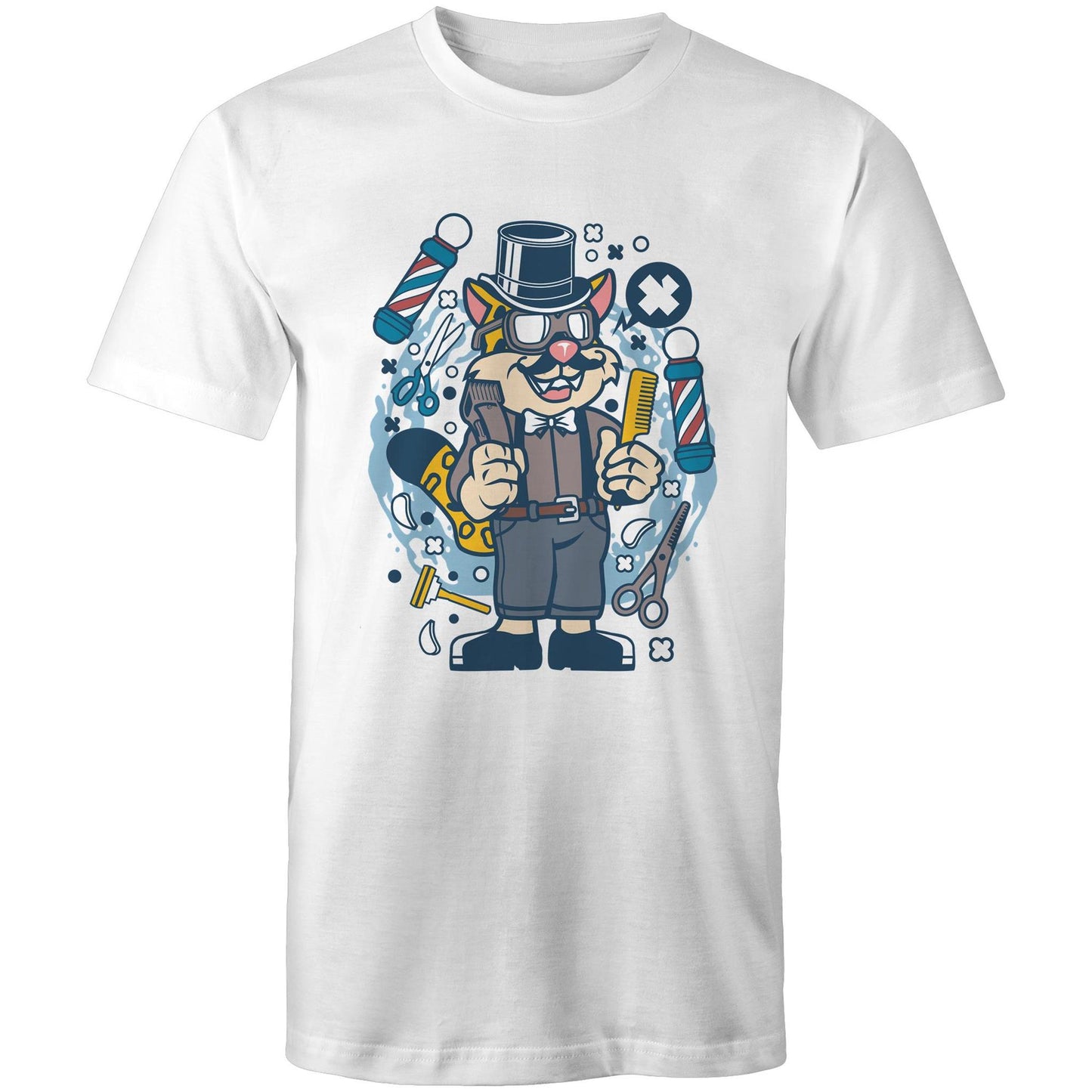 Hipster Barber T Shirt