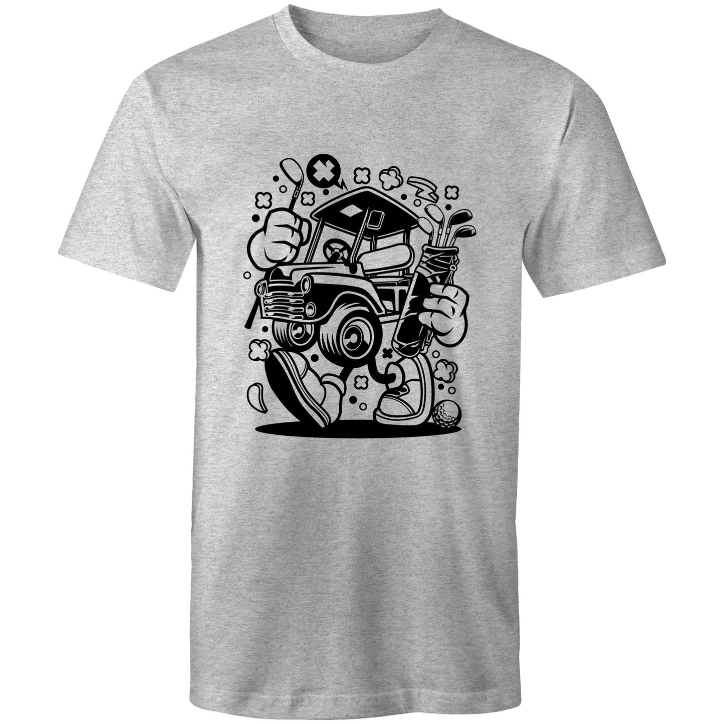 Walking Golf Buggy - Mens T-Shirt