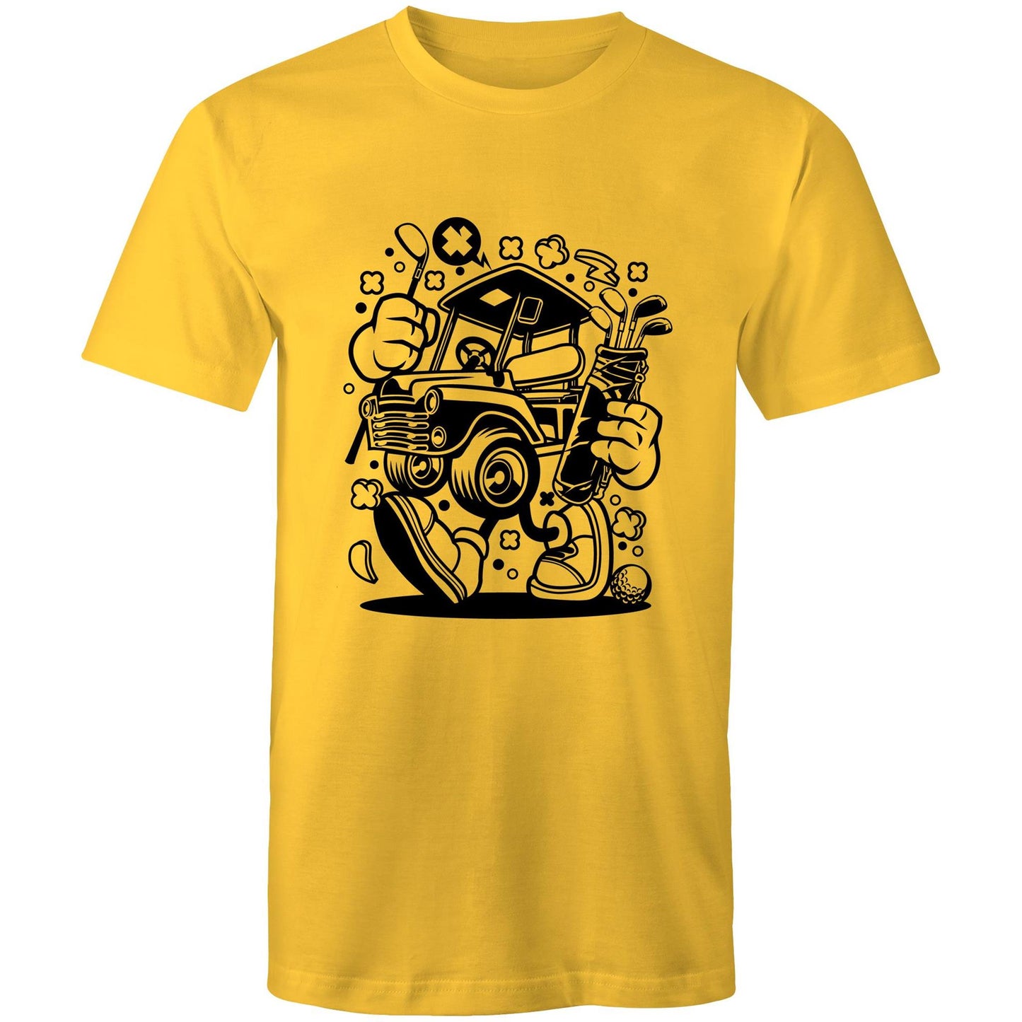 Walking Golf Buggy - Mens T-Shirt
