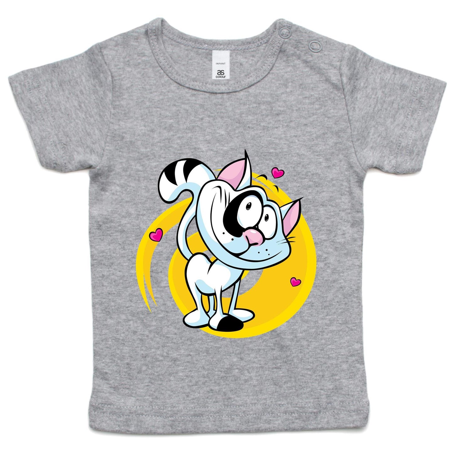 Cute Pussy Cat - Infant Wee Tee Shirt Design