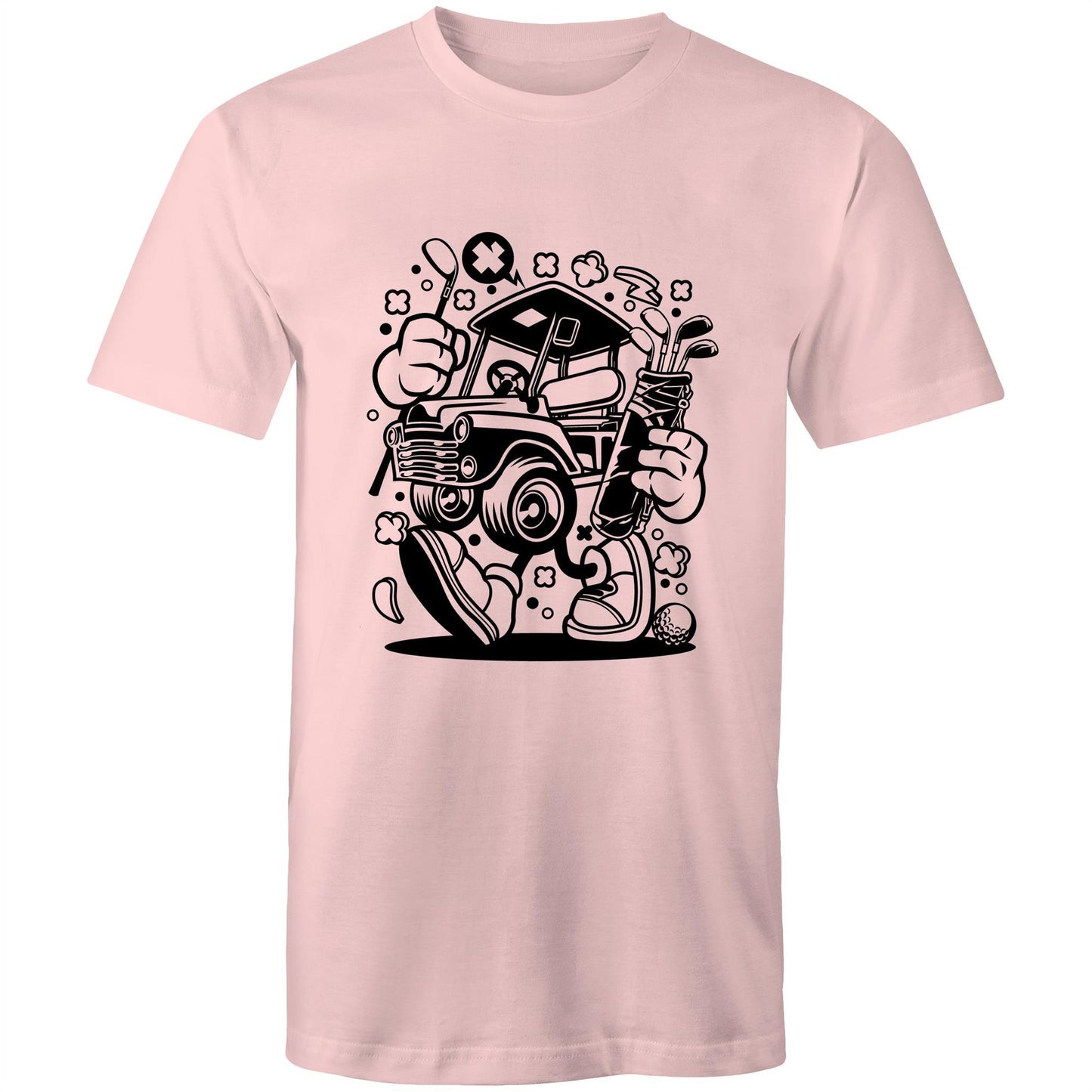 Walking Golf Buggy - Mens T-Shirt