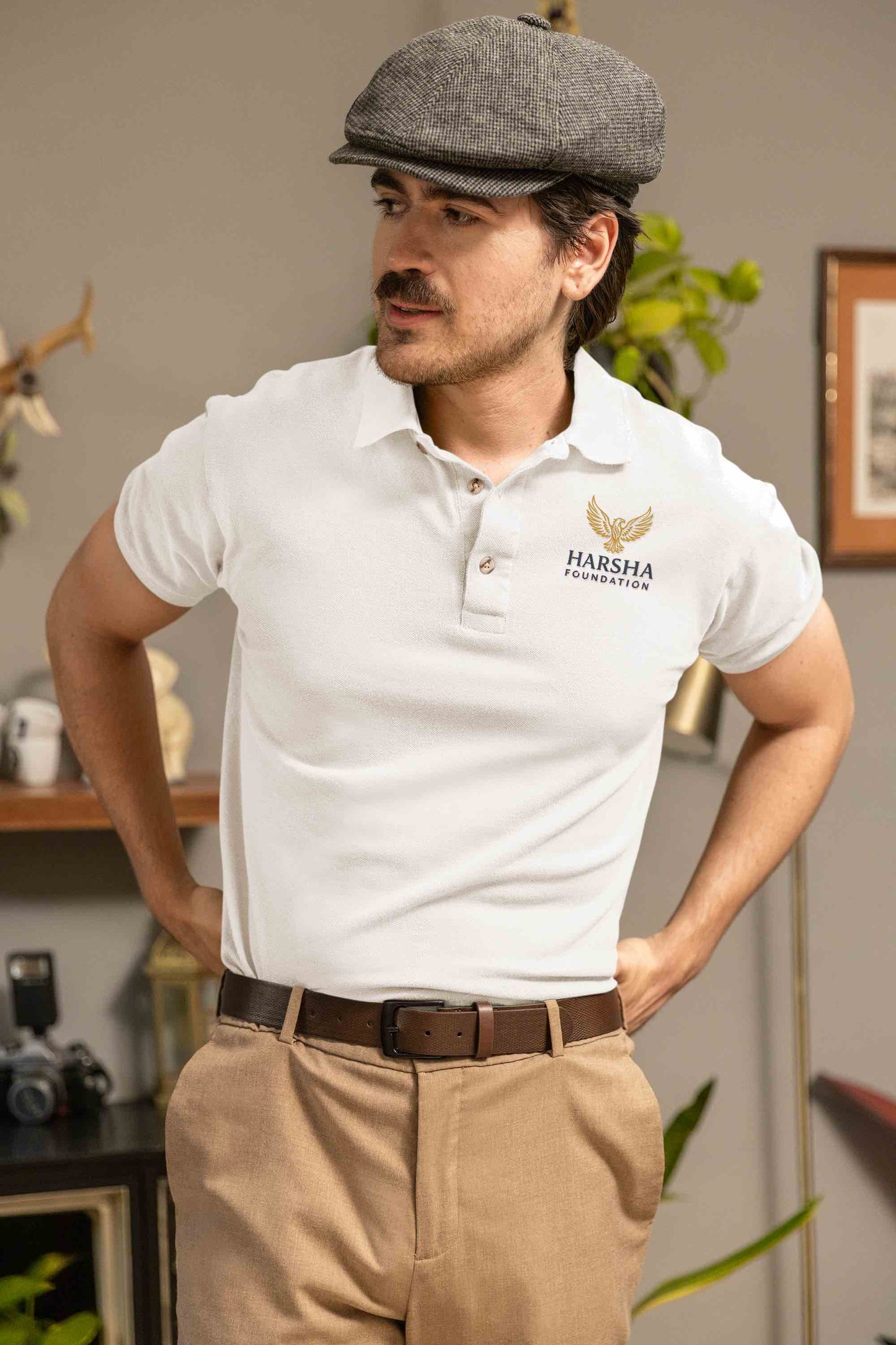 Harsha Foundation Polo Shirt - T Shirt World Australia