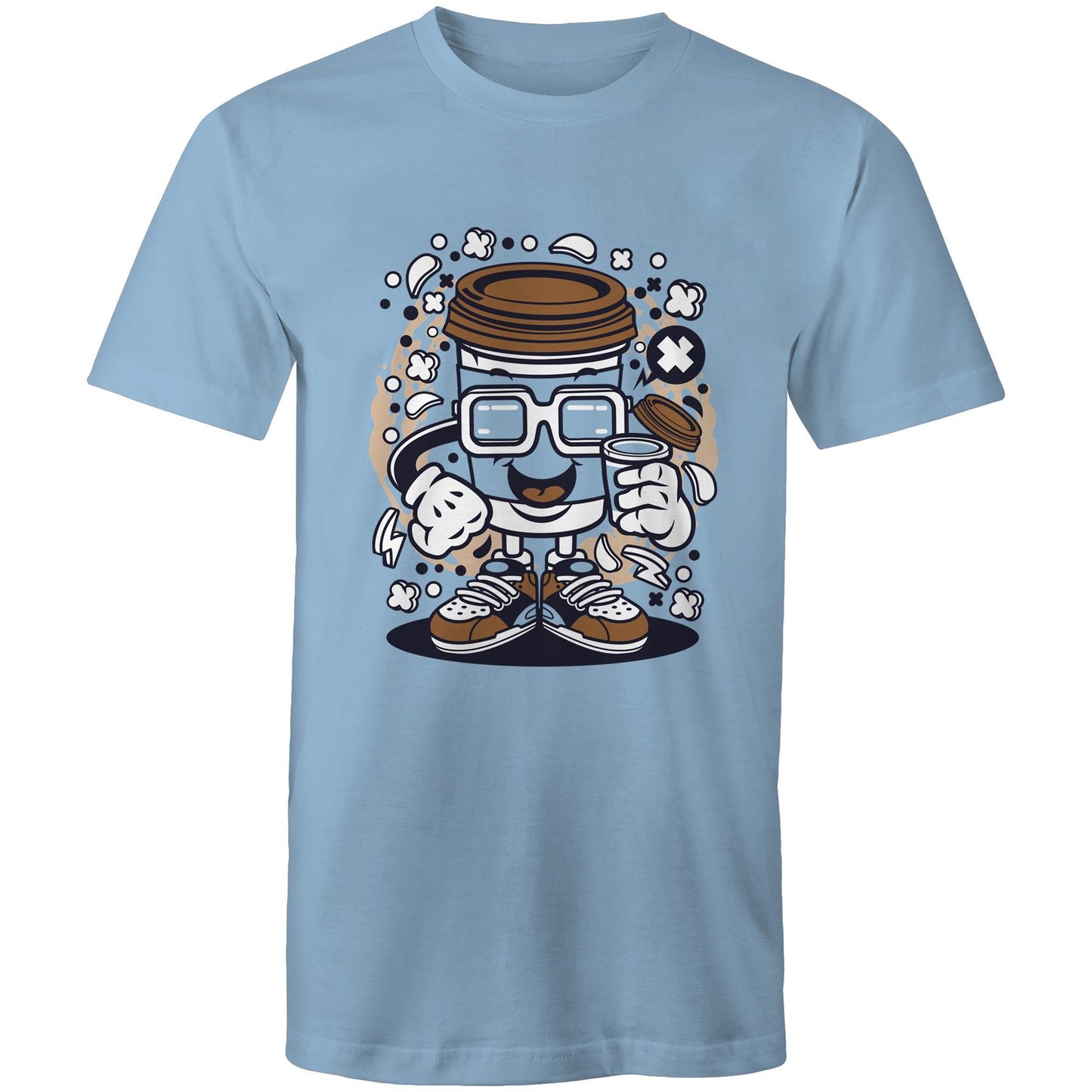 Coffee Head Comic T-Shirt