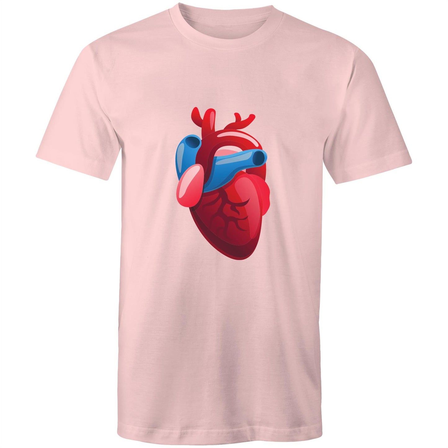 Real Human Heart - Mens T-Shirt