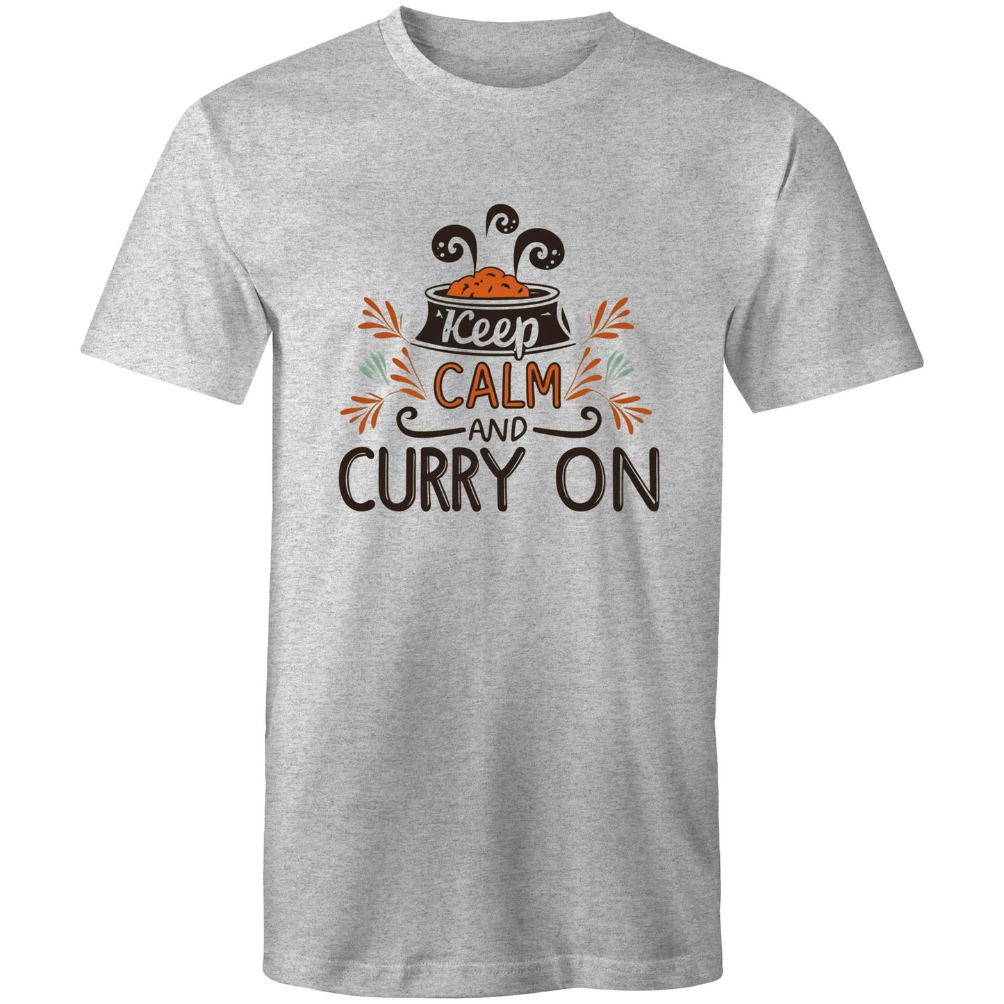 Keep Calm and Curry On - Mens T-Shirt