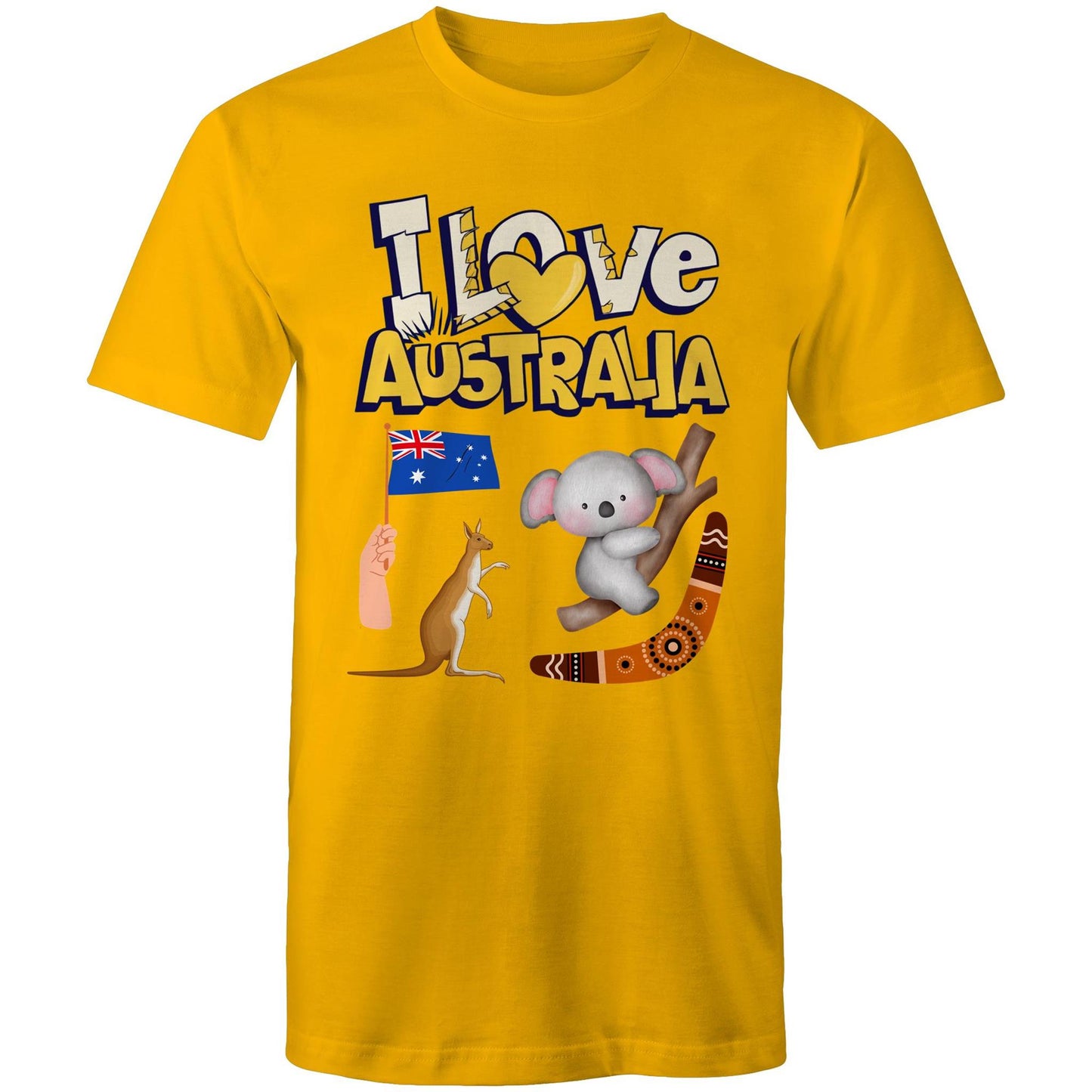 I Love Australia- Unisex T-Shirt