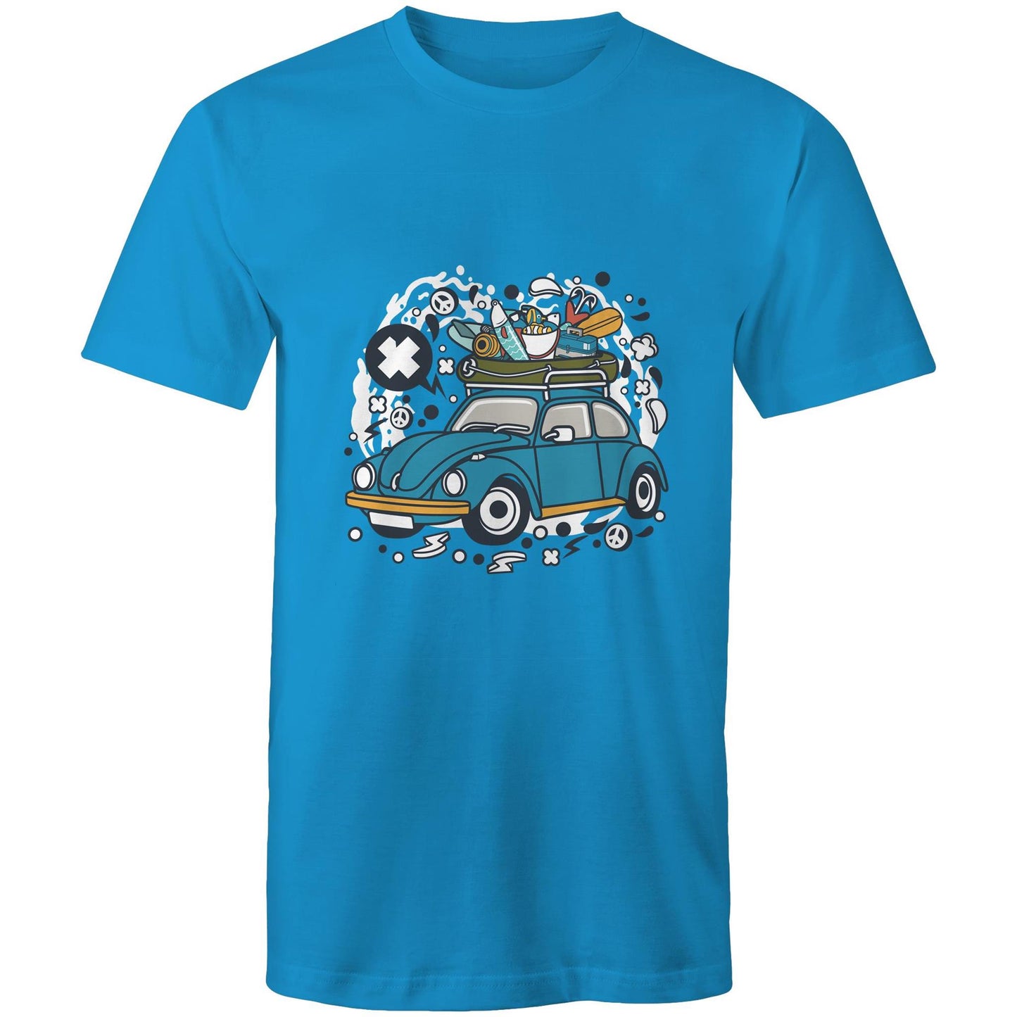 Going Fishing in Style - Mens T-Shirt