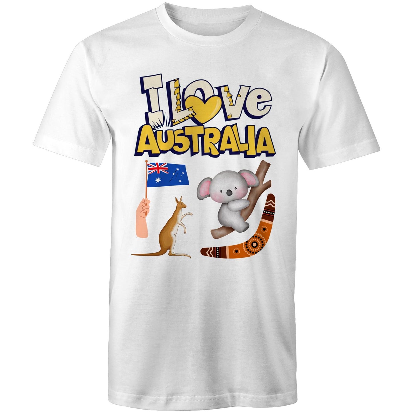 I Love Australia- Unisex T-Shirt