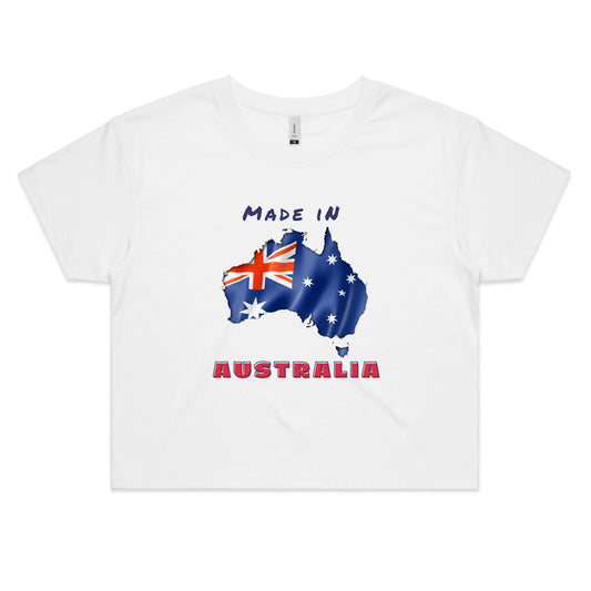 Made In Australia - Women's Crop Tee
