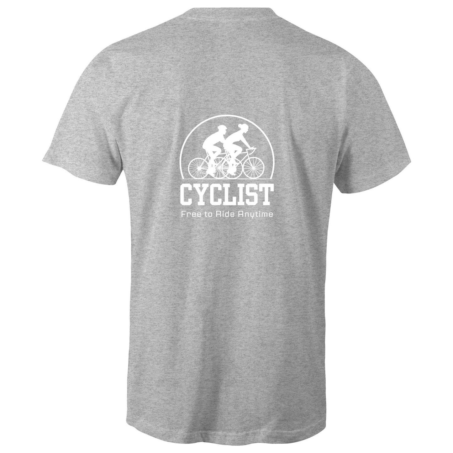 Cyclist Free To Ride - Mens T-Shirt