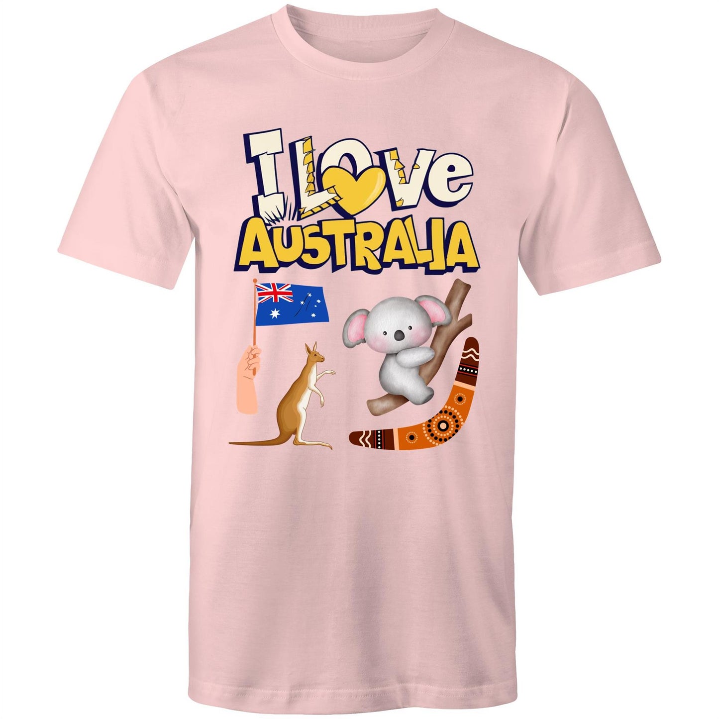 I Love Australia- Unisex T-Shirt