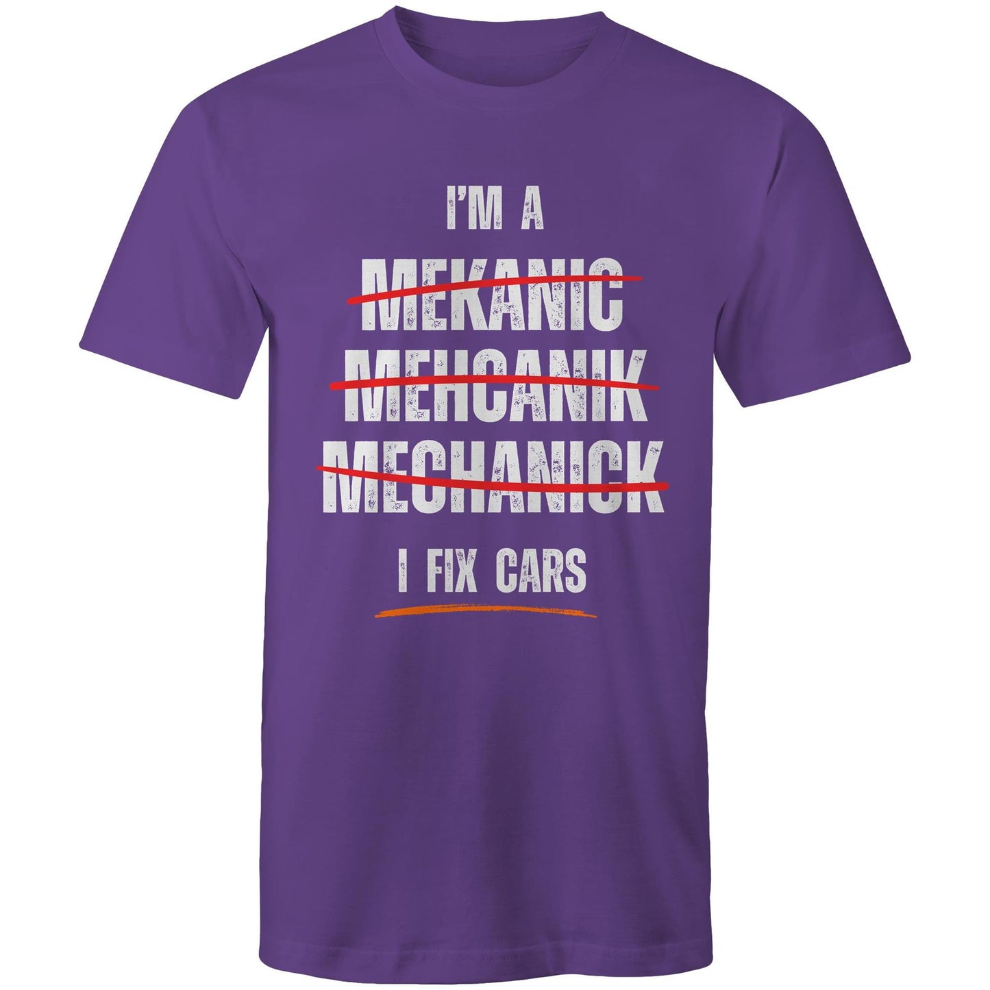 I'm a Mekanic, Mehcanik, Mechanick, I Fix Cars - Mens T-Shirt