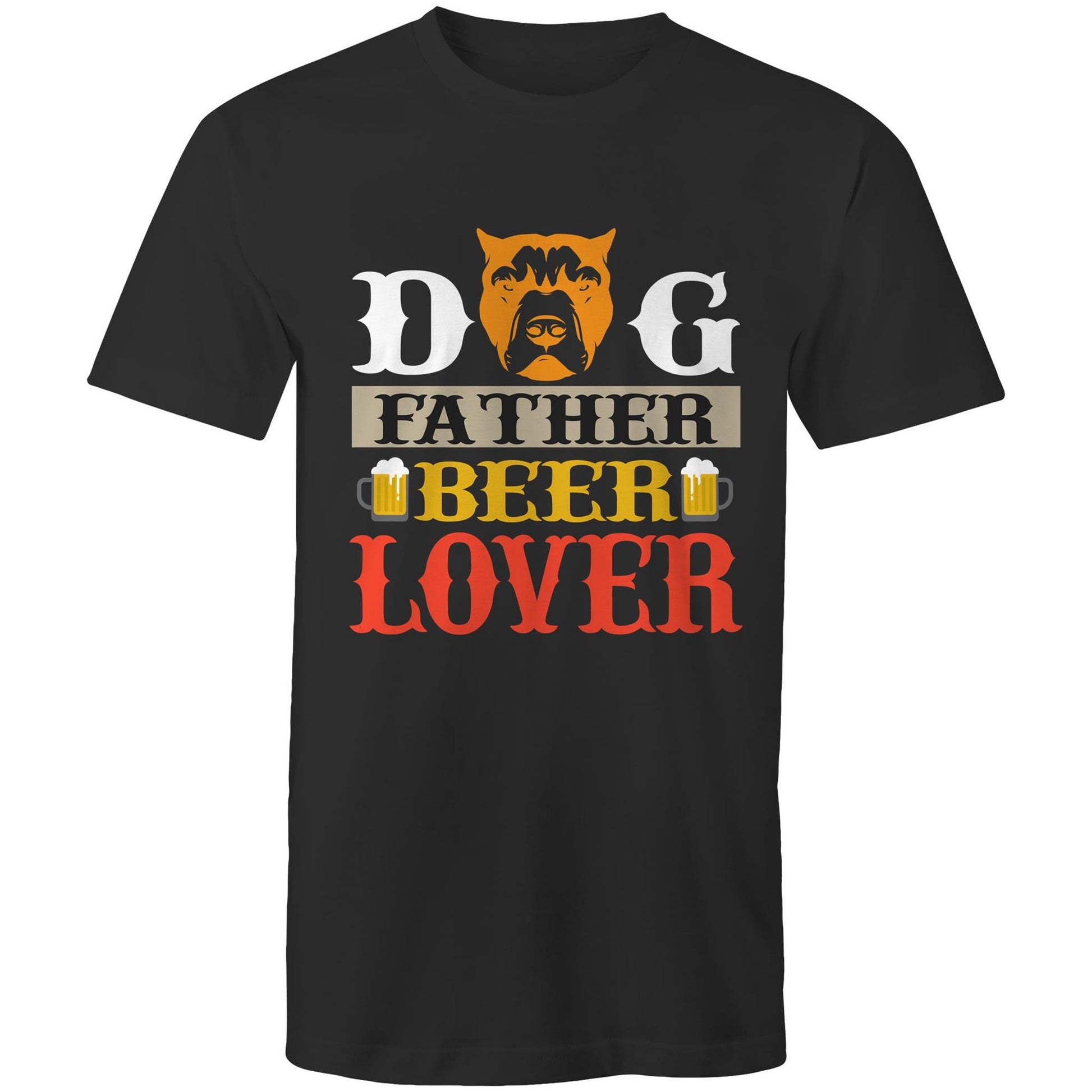 Dog father Beer Lover Men's t shirt