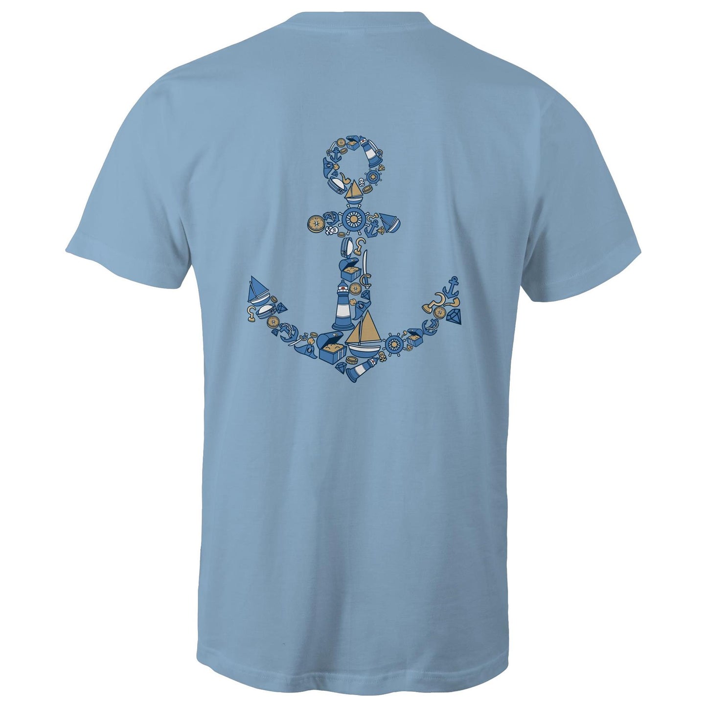 Fancy Anchor - Mens T-Shirt