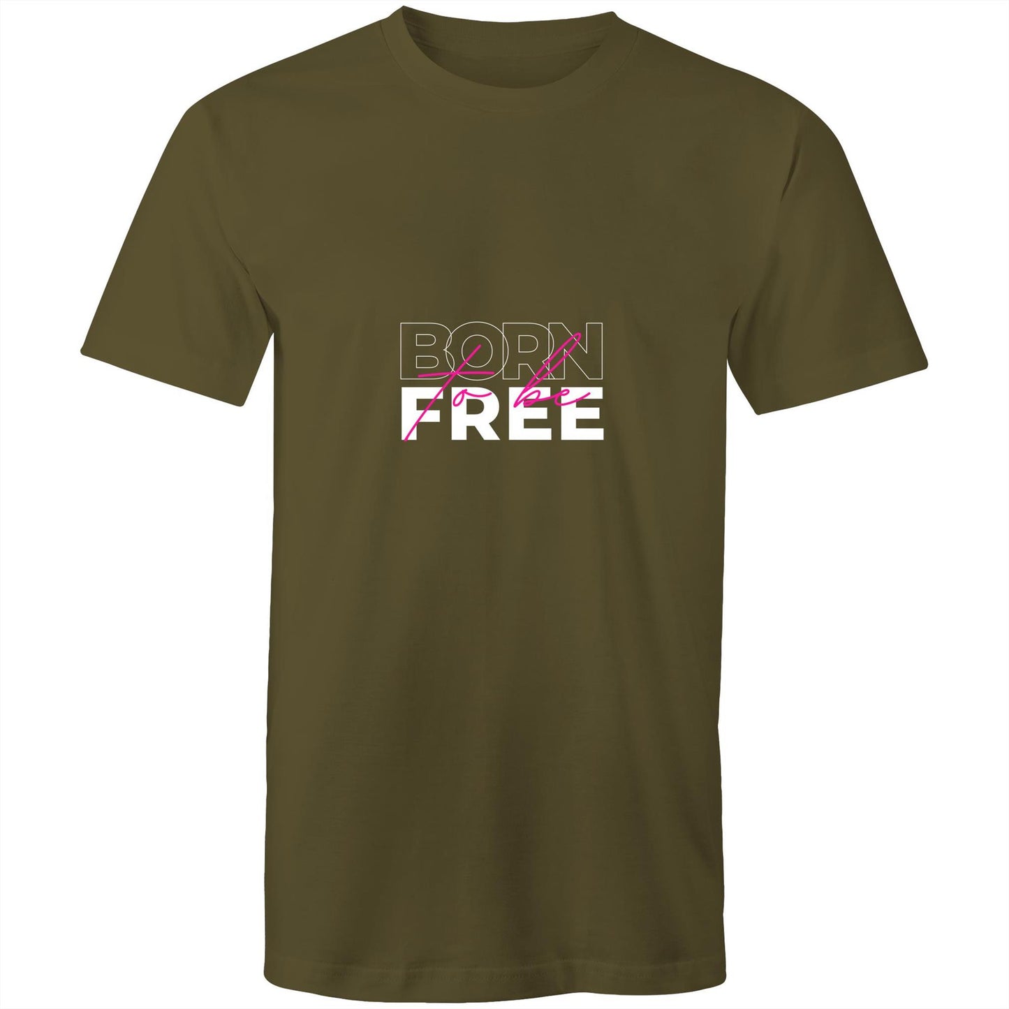 Born to be Free - Mens T-Shirt