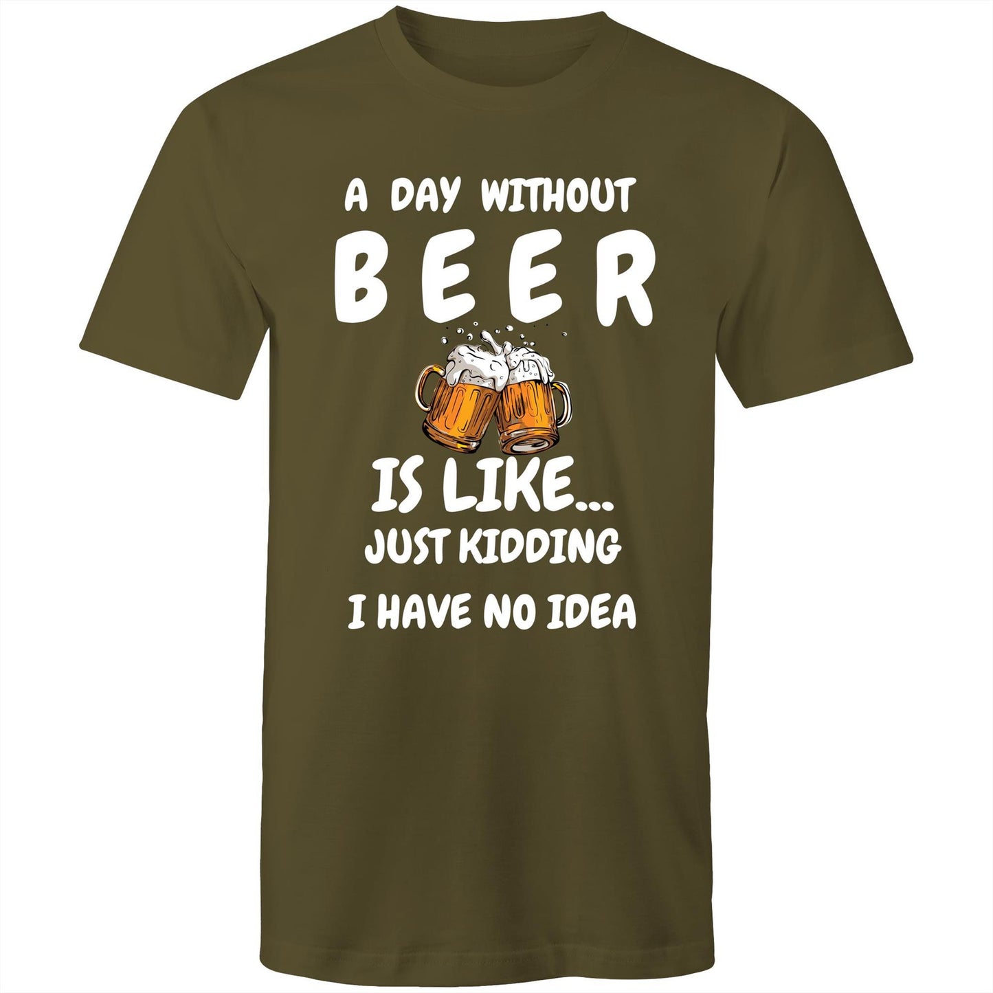 A Day Without Beer - Mens T-Shirt