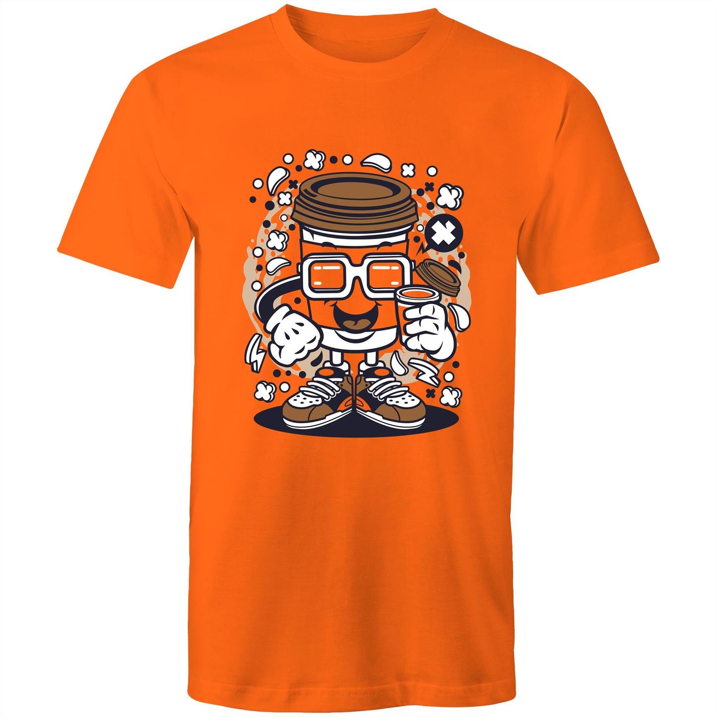 Coffee Head Comic T-Shirt