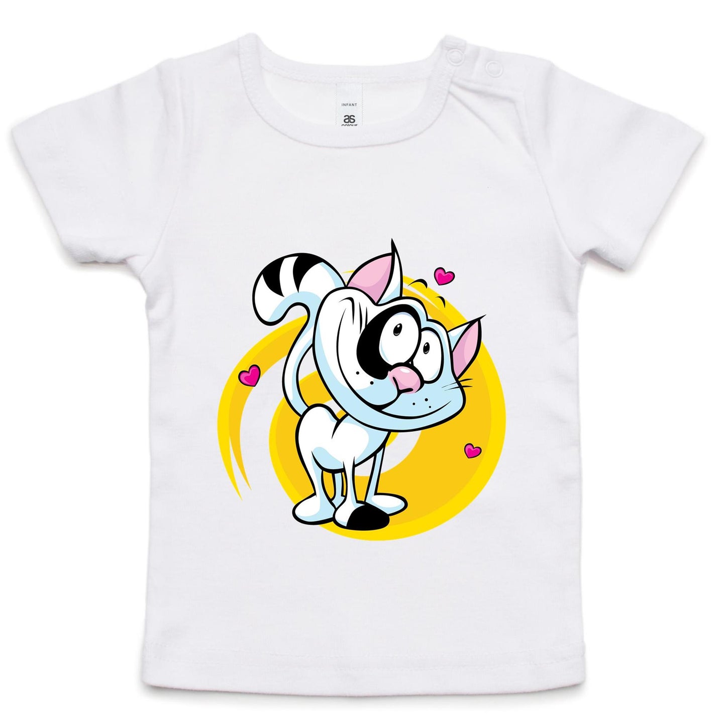 pussy cat cute toddler t shirt