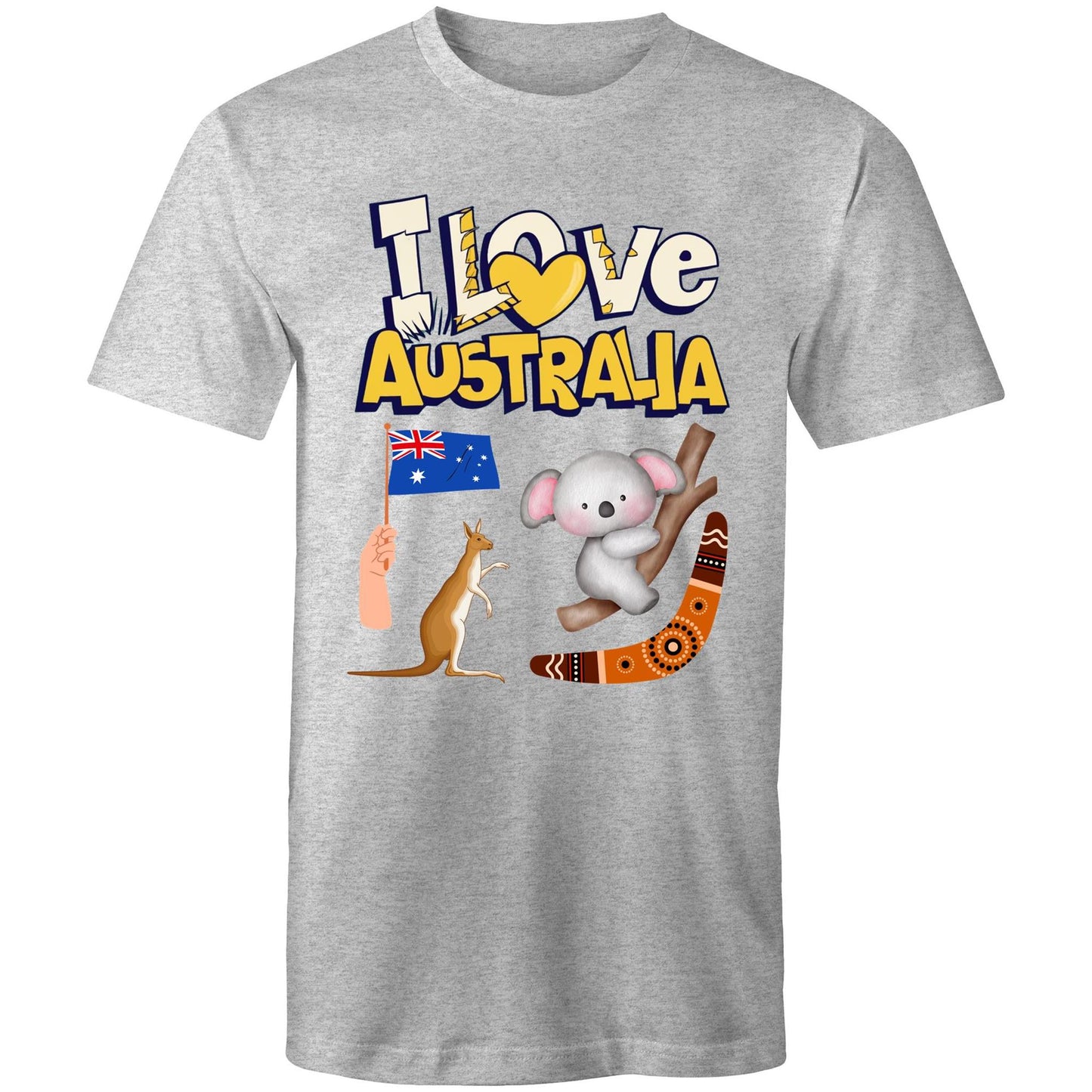 I Love Australia- Unisex T-Shirt