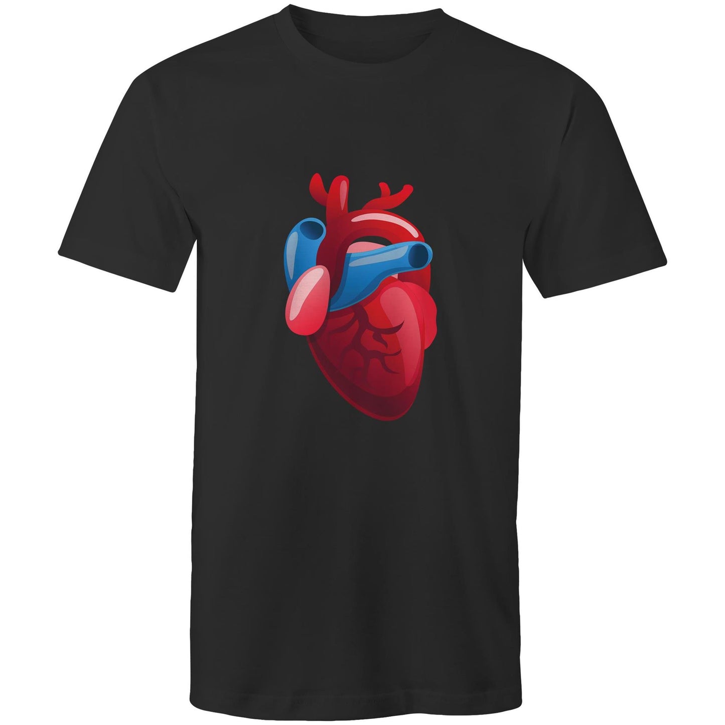 Real Human Heart - Mens T-Shirt