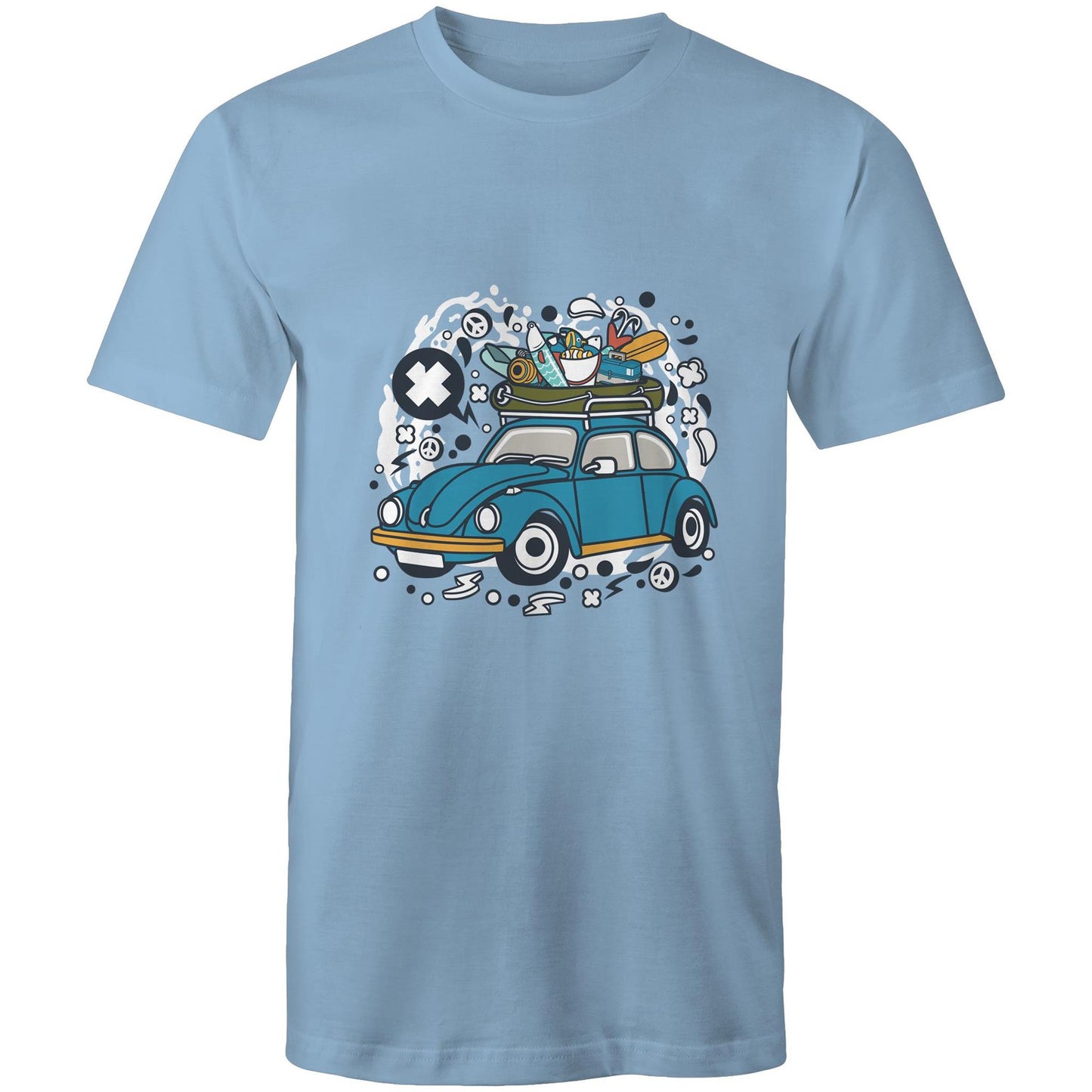 Going Fishing in Style - Mens T-Shirt
