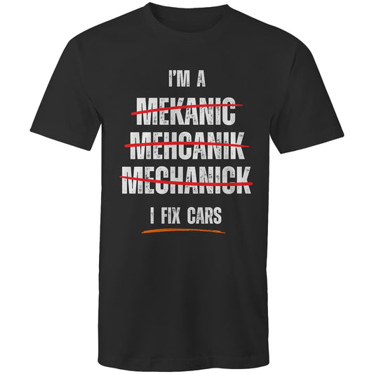 I' m a Mekanc funny t shirt design