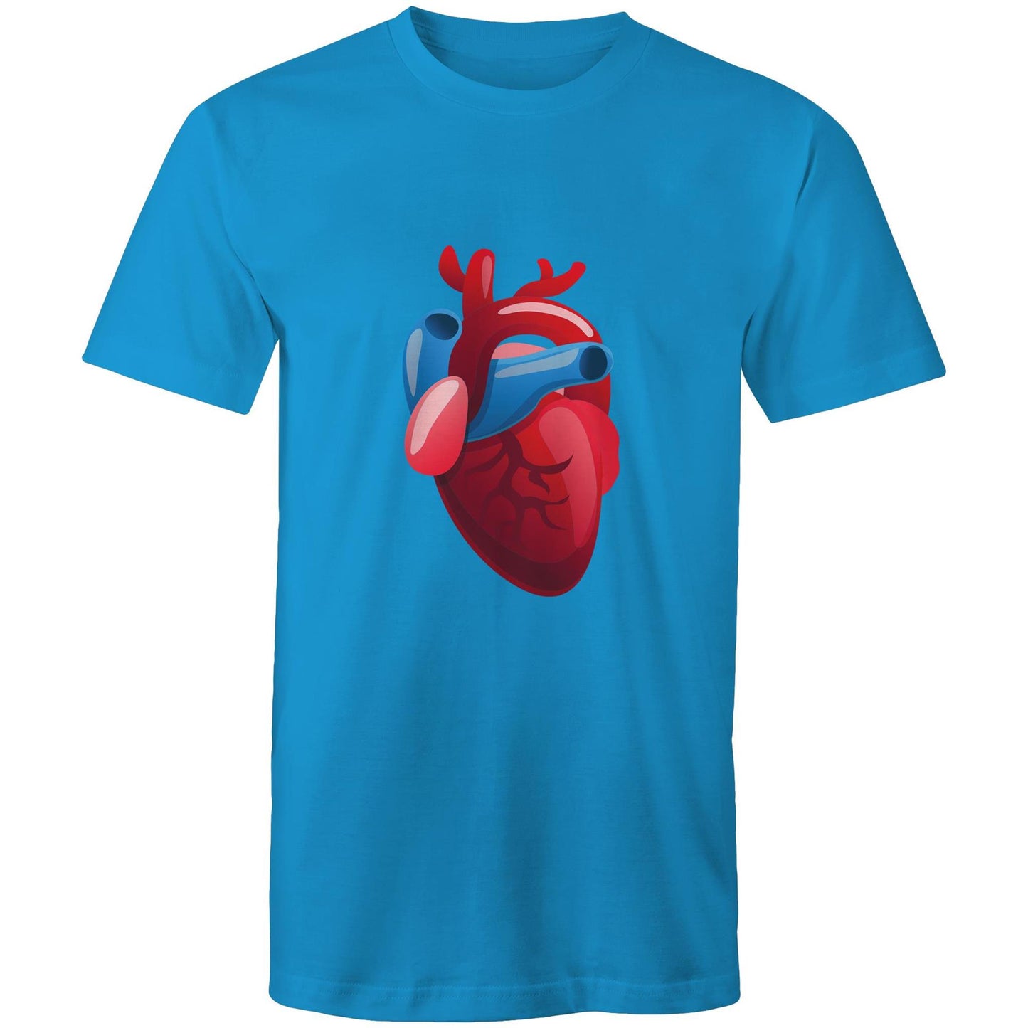 Real Human Heart - Mens T-Shirt