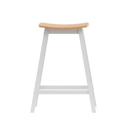 Artiss 2x Bar Stools Wooden Chairs Oak