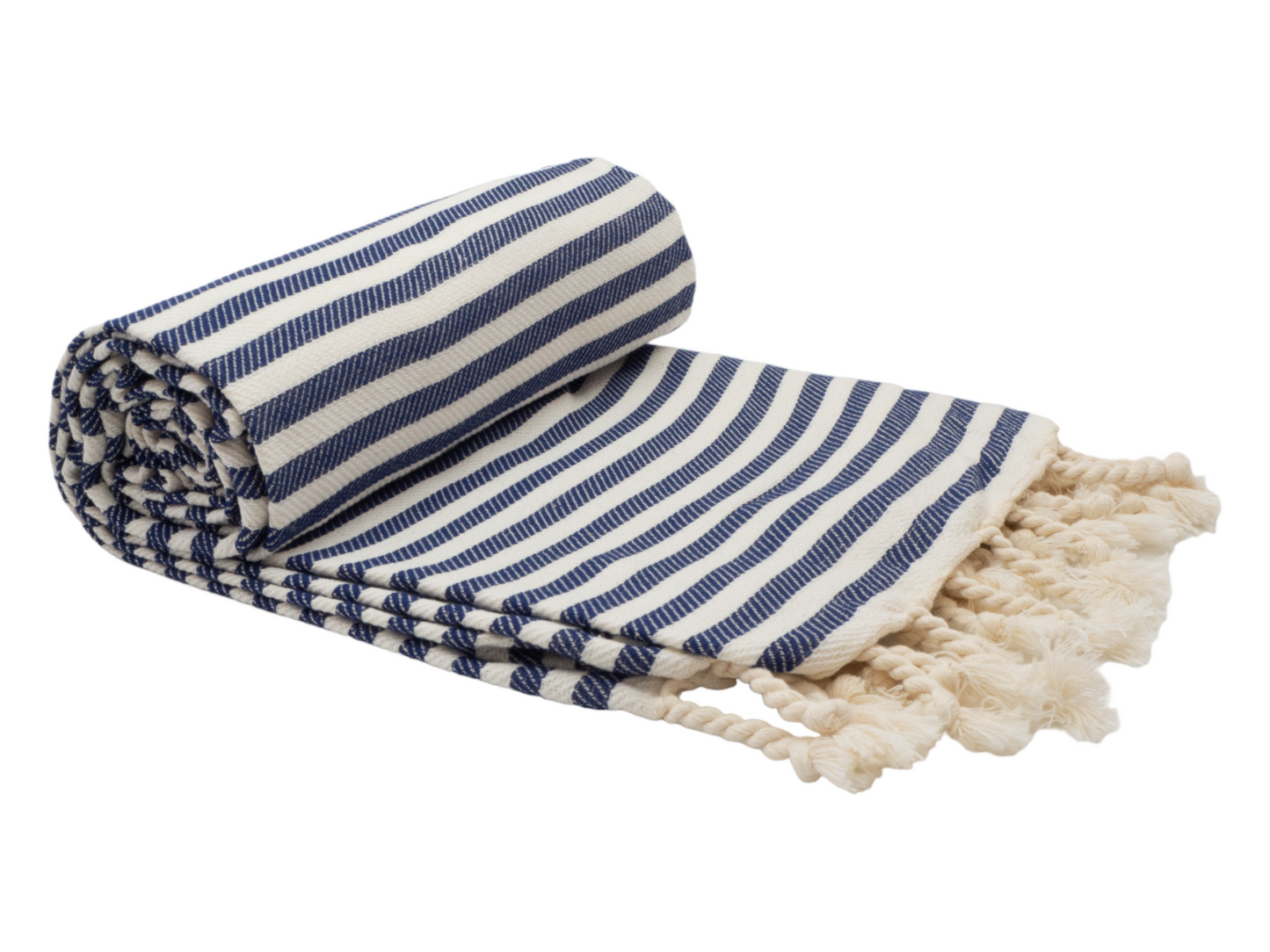 PORTSEA TURKISH COTTON TOWEL - NAVY