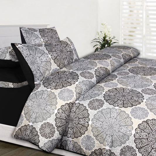 Big Sleep Jake Black Quilt Cover Set Double