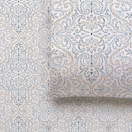 Accessorize Cotton Flannelette Sheet Set 40cm Wall Maya Print Queen