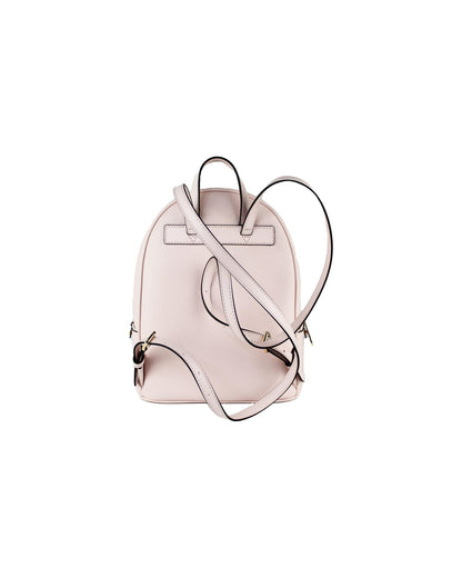 Michael Kors Women's Adina Medium Powder Blush Leather Convertible Backpack BookBag - One Size