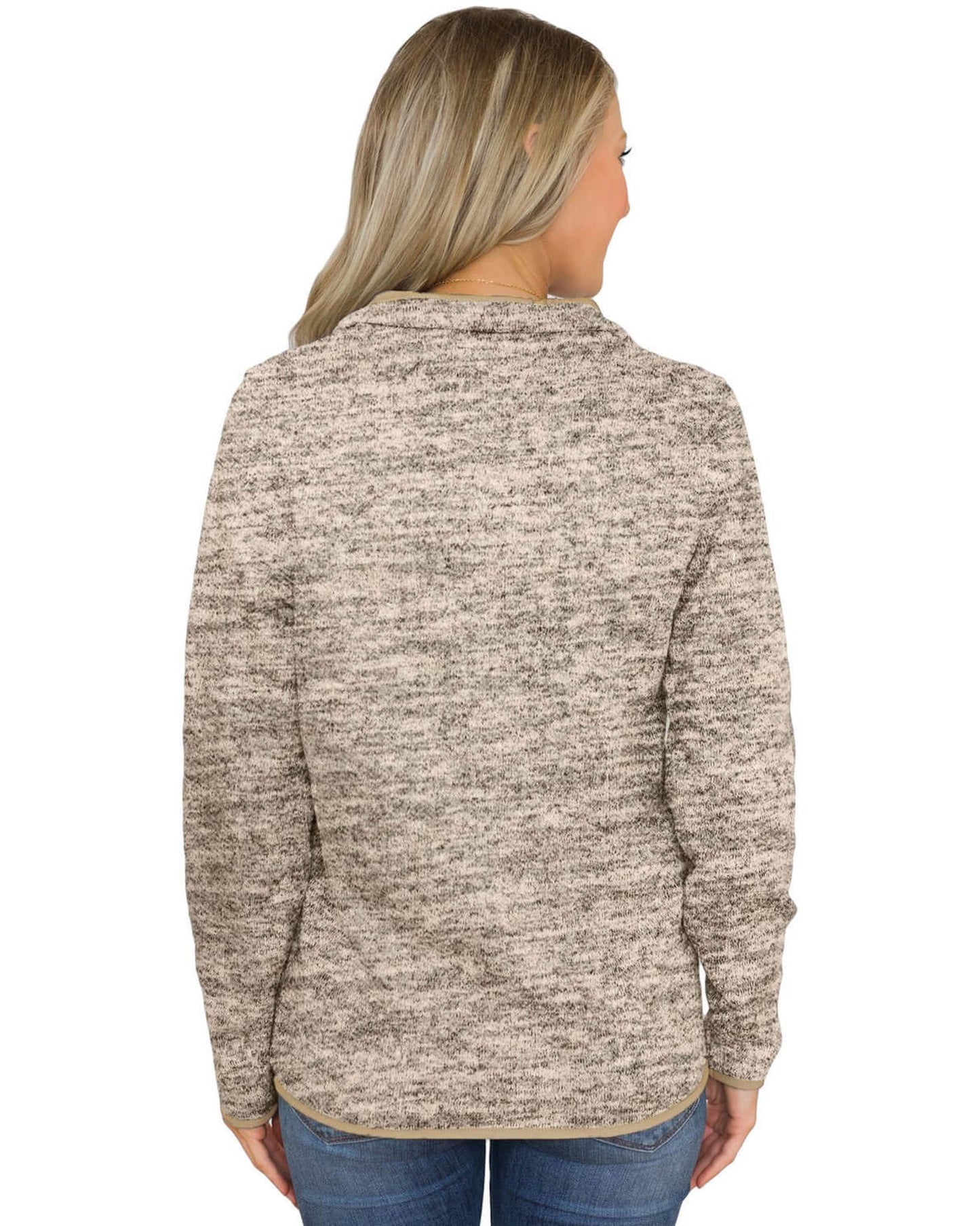 Azura Exchange Quarter Zip Pullover Sweatshirt - M