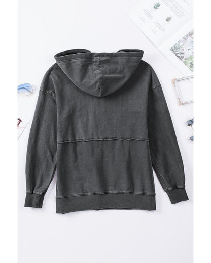 Azura Exchange Stitched Hooded Sweatshirt - XL