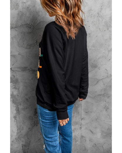 Azura Exchange Pattern Sweatshirt - M