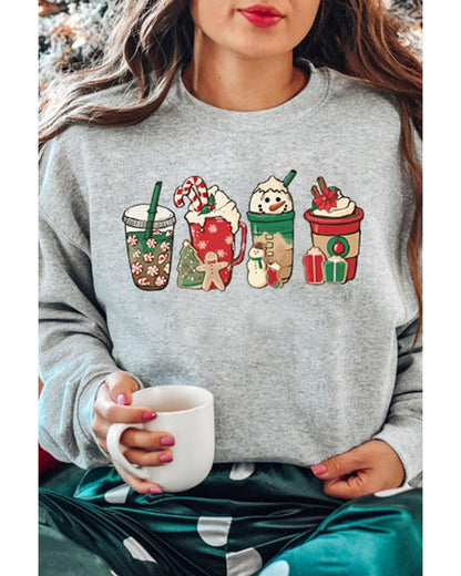 Azura Exchange Christmas Graphic Sweatshirt - 2XL