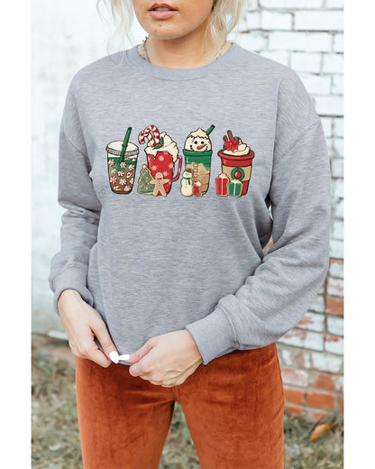 Azura Exchange Christmas Graphic Sweatshirt - 2XL