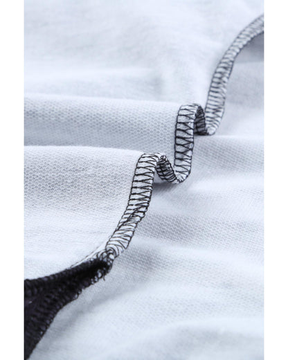 Azura Exchange Abstract Striped Long Sleeve Sweatshirt - XL