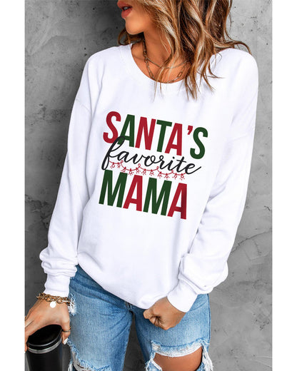 Azura Exchange Favorite Mama Long Sleeve Sweatshirt - M