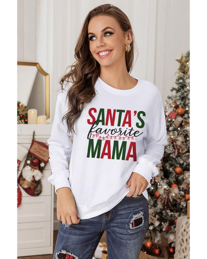 Azura Exchange Favorite Mama Long Sleeve Sweatshirt - S