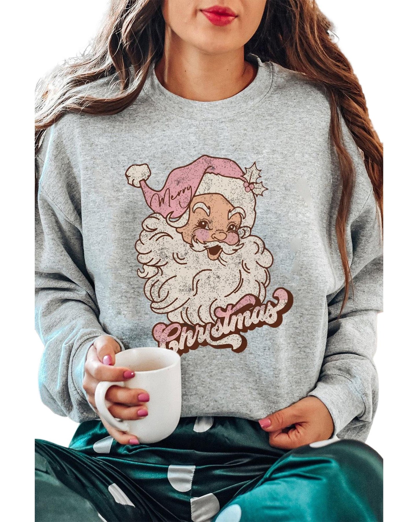 Azura Exchange Santa Clause Graphic Sweatshirt - 2XL