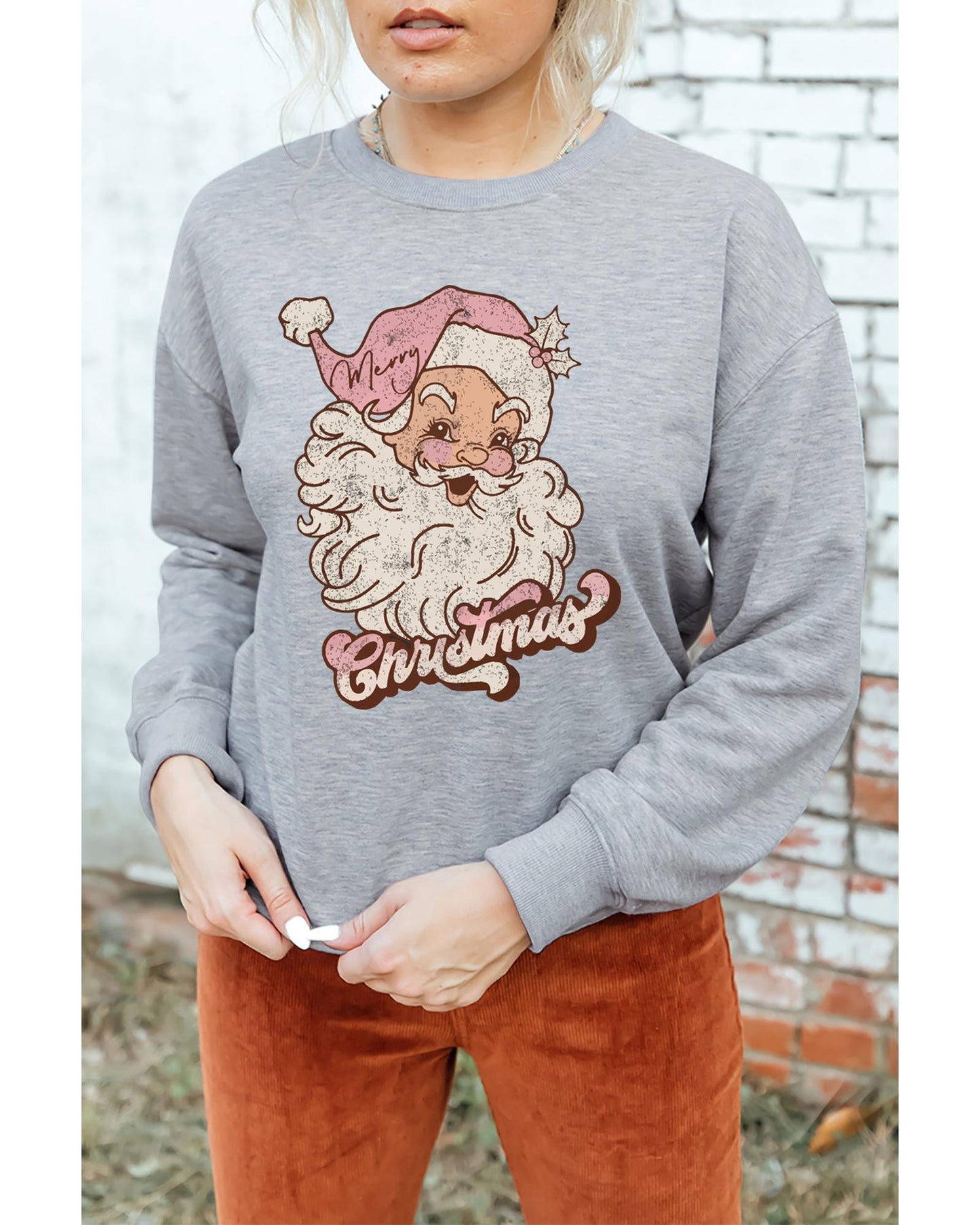 Azura Exchange Santa Clause Graphic Sweatshirt - 2XL