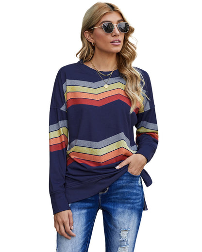 Azura Exchange Classic Color Block Sweatshirt - 2XL