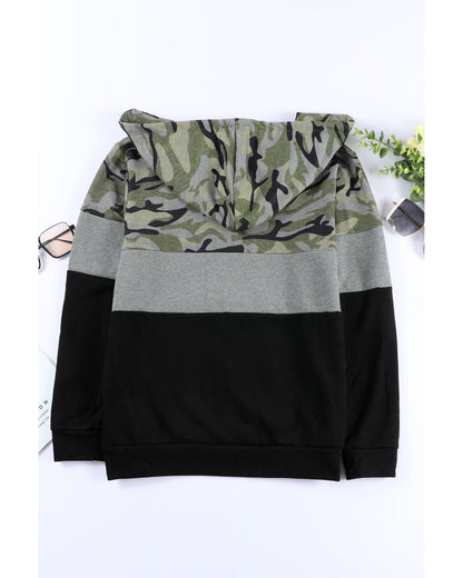 Azura Exchange Kangaroo Pocket Drawstring Hoodie - M